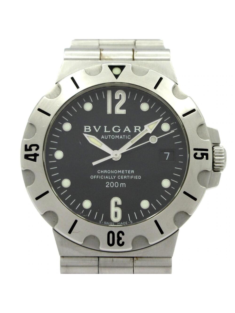 Bvlgari Diagono Scuba Sd38S D***** #375558B14B